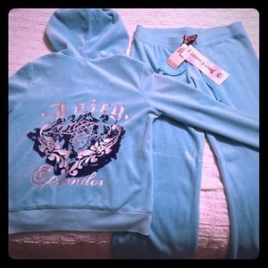 NWT Juicy Couture Velour set